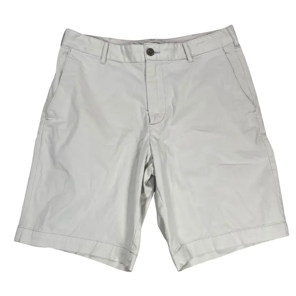 Faherty Coastline Chino Shorts Mens Sz 30 Gorpcore Preppy Stretch 9 inch Inseam